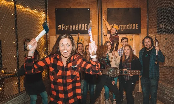 One Hour Axe Throwing Guided Experience in Whistler