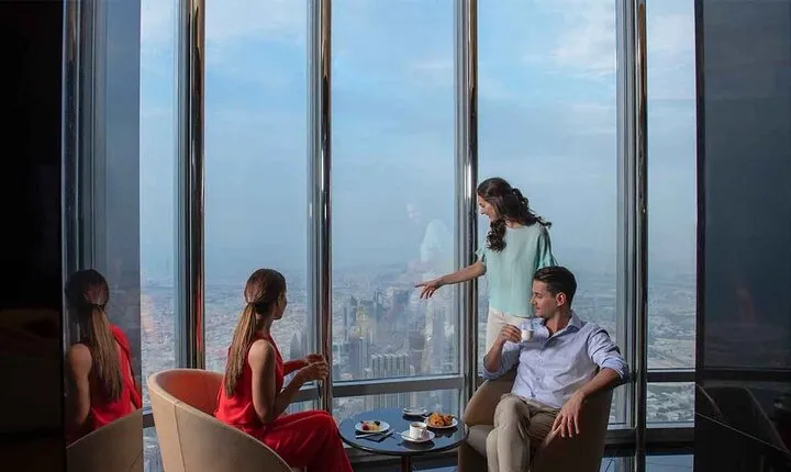 Lounge Tickets Levels 154, 153, and 152 of the Burj Khalifa
