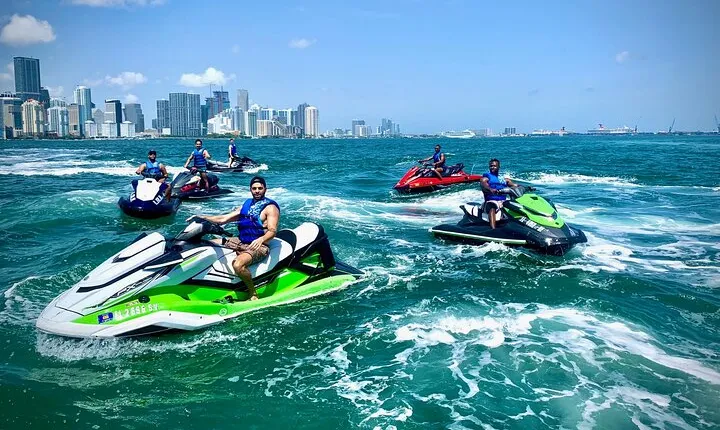 Miami and Biscayne Bay Jetski Experience