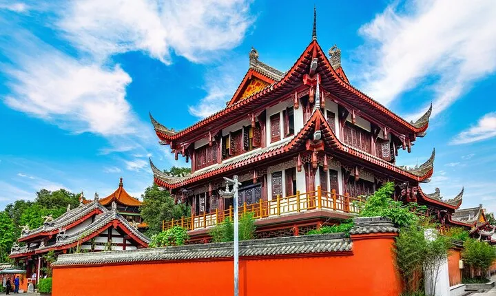 Private Tour Chengdu Pandas, Monastery & Old Street