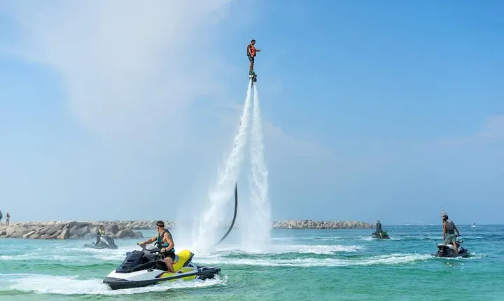 Flyboard 15 minutes in Koh Samui beach + Roundtrip Transfer