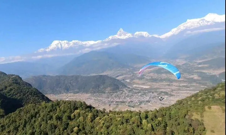 Paragliding in Pokhara