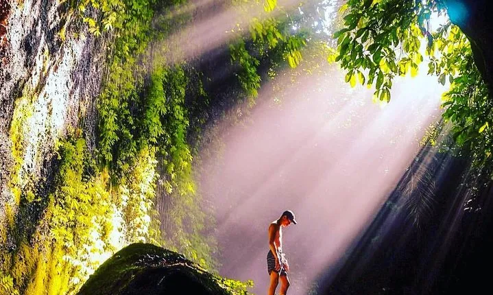 Lempuyang Gate of Heaven and Tukad Cepung Waterfall