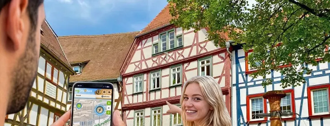 Self-guided digital scavenger hunt in Bensheim