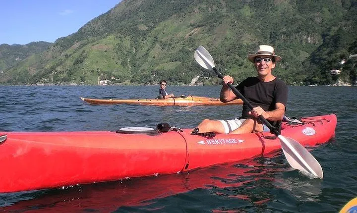 Kayak and Hike Adventure Tour from Panajachel in Guatemala