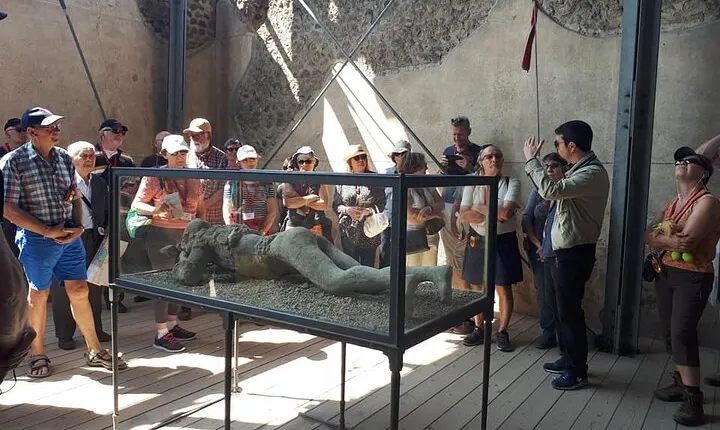 Guided Tour of Pompeii Ruins with Transfer Service