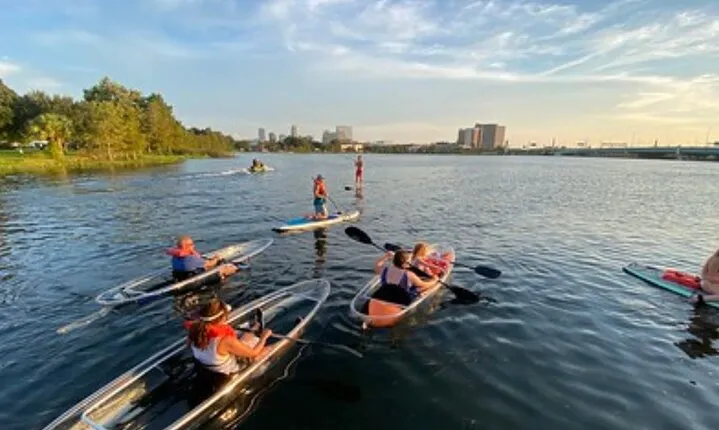 2-Hour Clear Kayak and Paddleboard(SUP) Rental in Orlando