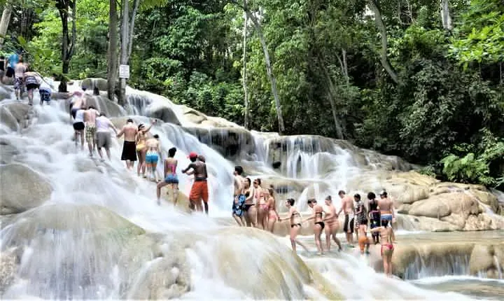 Dunn's River Falls and Ocho Rios Shopping Tour from Montego Bay Hotels