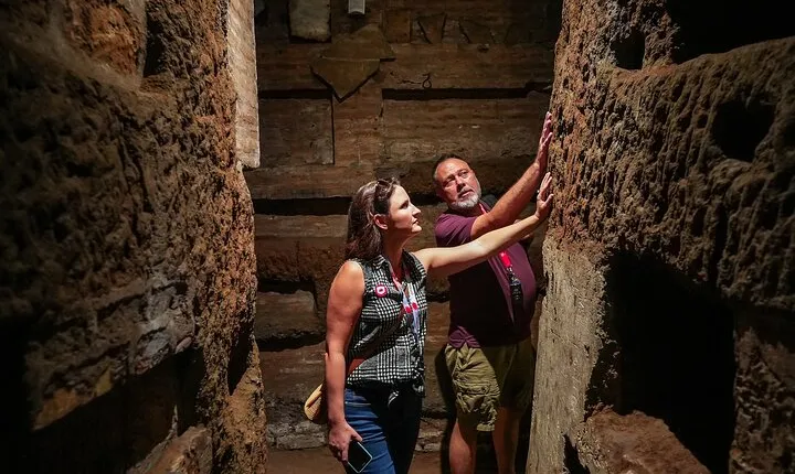 Rome Catacombs & Capuchin Crypts VIP Group Tour with Transfers