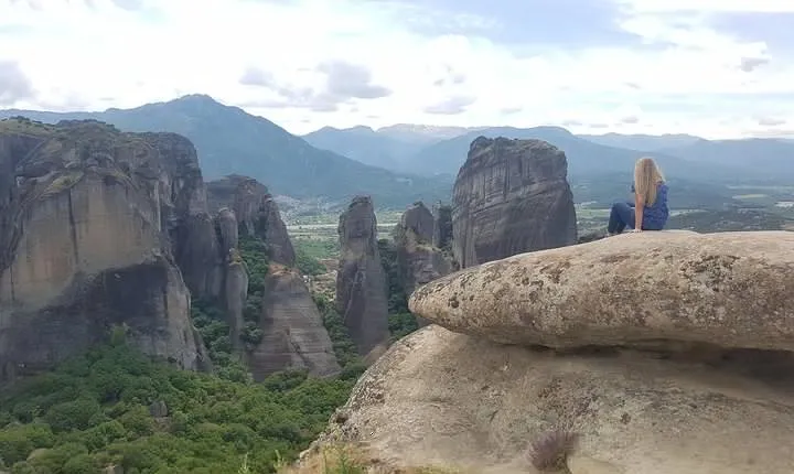 Midday Meteora Monastery tour from Kalabaka's train station