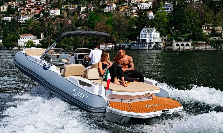 Boat Tour Lake Como Luxury Tender from 1 to 7h