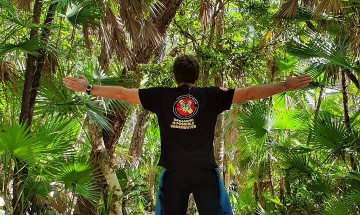 Scuba Diving in Cenote Dos Ojos from Playa del Carmen