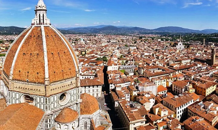 Florence: Panoramic view Private Guided Tour Entry Duomo Complex