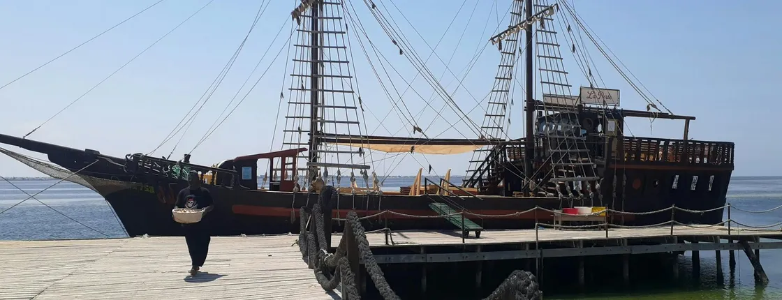 Flamingo Island pirate cruise in Tunisia