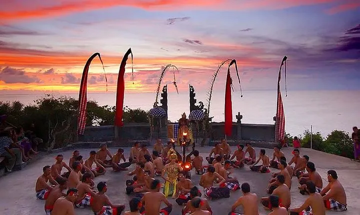 All-Inclusive Turtle Conservation, Sunset Temple Kecak Dinner