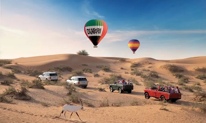 Hot Air Balloon Ride Vintage Land Rover Drive & Breakfast