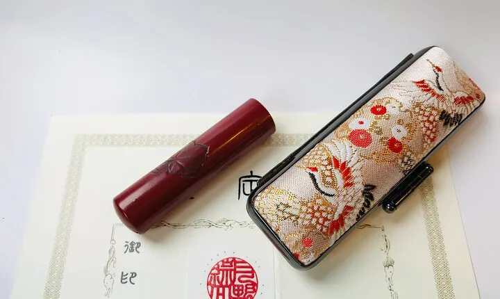 Your Own HANKO Name Seal Activity in Kamakura.