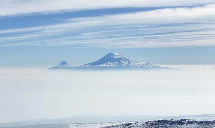 Aragats Snow Adventure: Amberd, Saghmosavank & Alphabet Monument