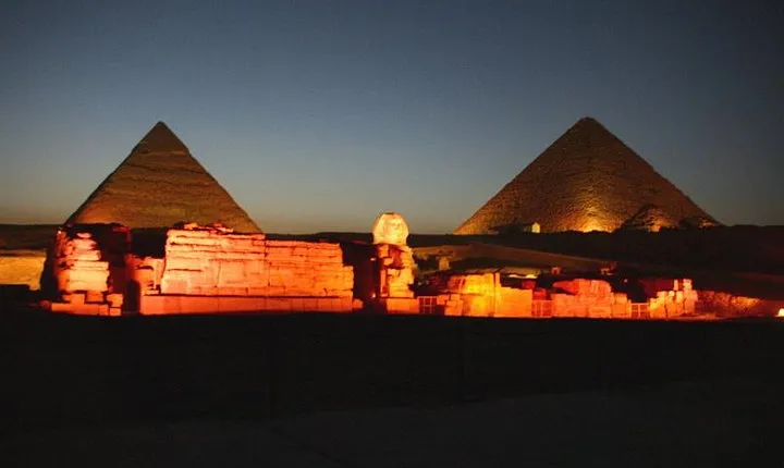 Giza Pyramids Sound & Light Show night tour