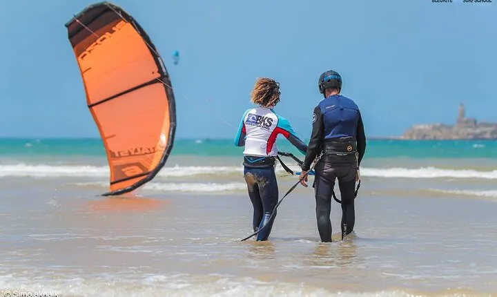 KiteSurfing Experience in Essaouira with Bleukite