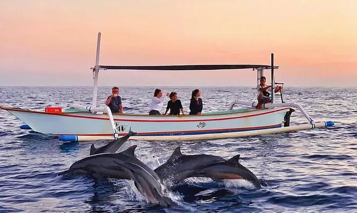 Private Full-Day Lovina Dolphin Watching and Snorkeling Boat Tour