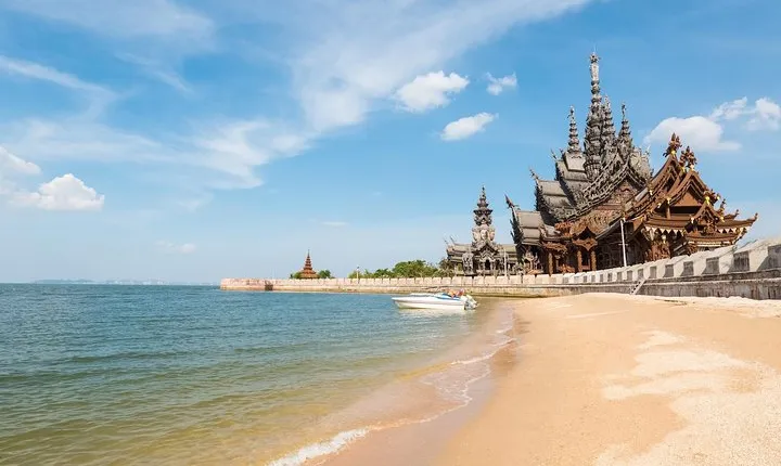 Pattaya Koh Larn Island Sanctuary of Truth Day Tour From Bangkok