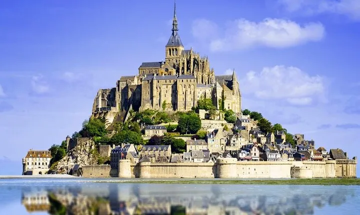 Mont St Michel Majestic Day from Paris