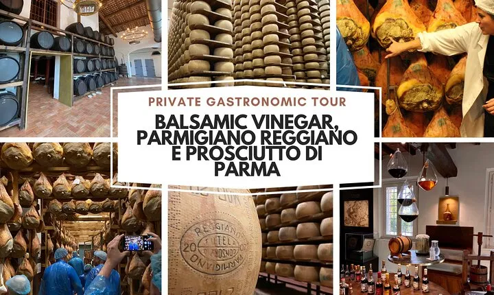 From Florence: Balsamic Vinegar, Parmigiano Reggiano & Prosciutto