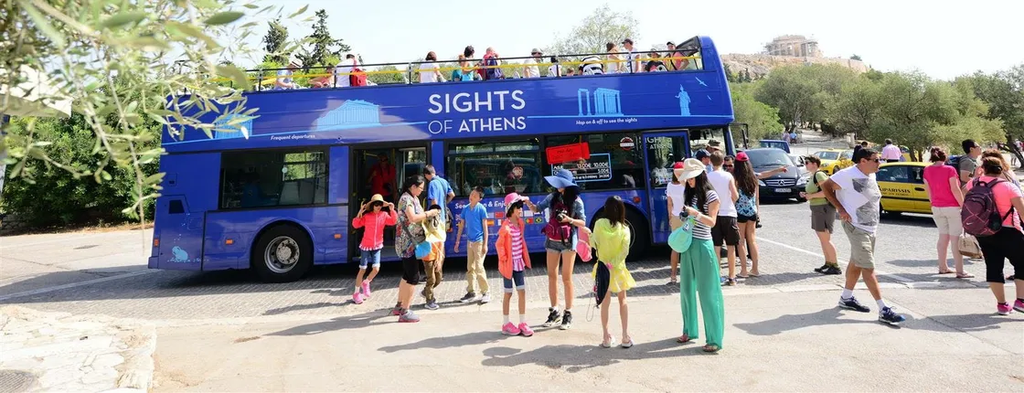 Athens hop-on hop-off with Acropolis and Acropolis Museum tickets