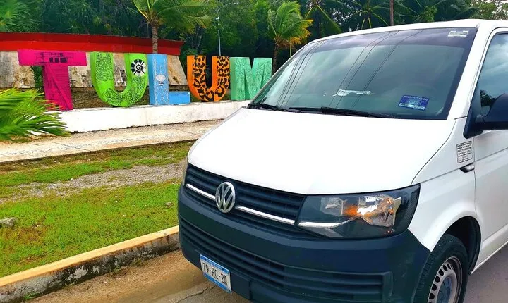 Round-trip Private Transfer Cancun Airport to TULUM - up to 9 pax