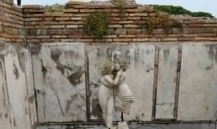 Ostia Antica Archaeological Park with Italian Gelato