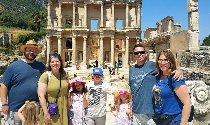 "Ephesus Tours" Port Kusadasi lunch guide bus shopping Caravanserai artemis