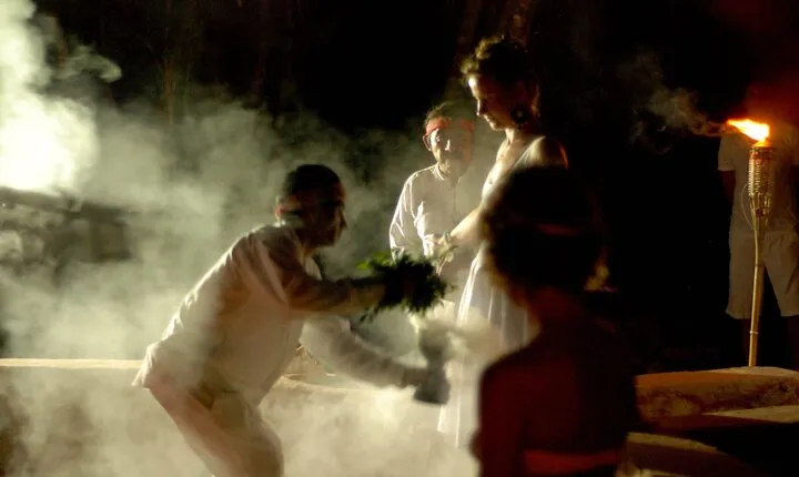 Temazcal Mayan Ritual Tour and Cenote Swim with Yucatecan Dinner