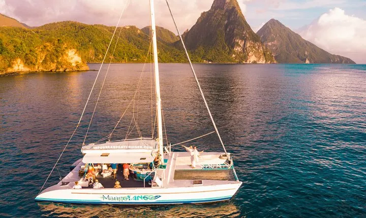 1/2 Day Private Catamaran out of Soufriere