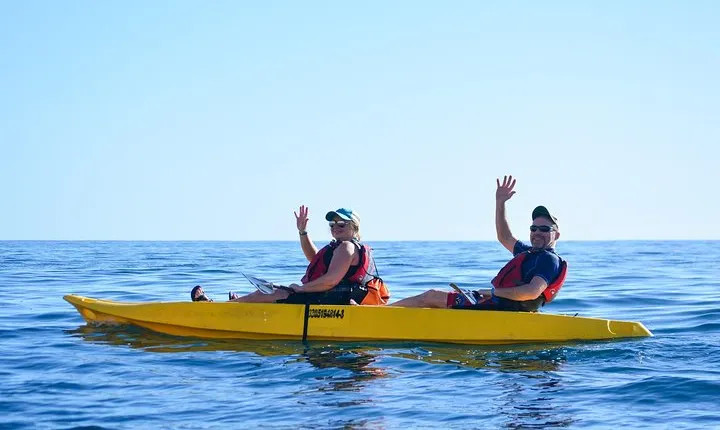 Cabo San Lucas Glass Bottom Kayak Tour and Snorkel at Two Bays