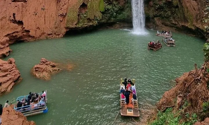 Day Trip to Ouzoud Waterfalls – Boat Ride