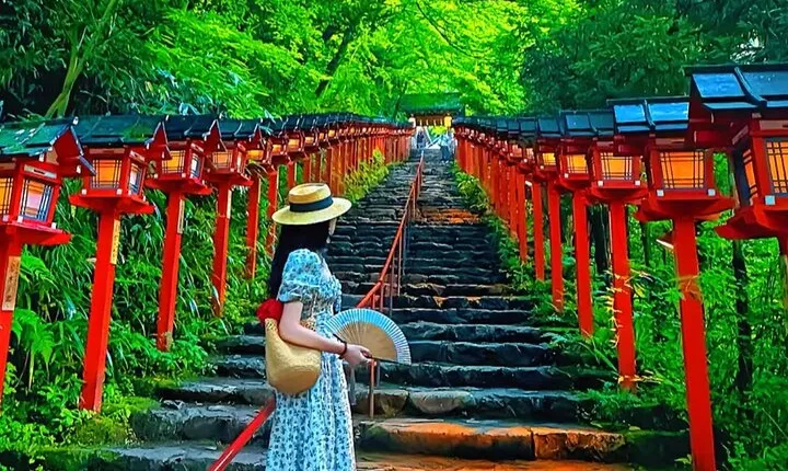 Kyoto Day Tour Kifune Shrine, Sanzen-in, Arashiyama & Yuzen Korin