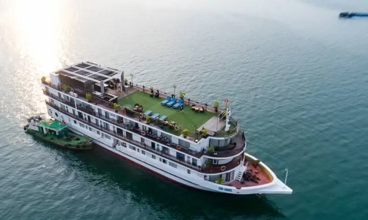 5 Star Amanda Cruise - Luxury Overnight Cruise Halong Bay (2D1N)