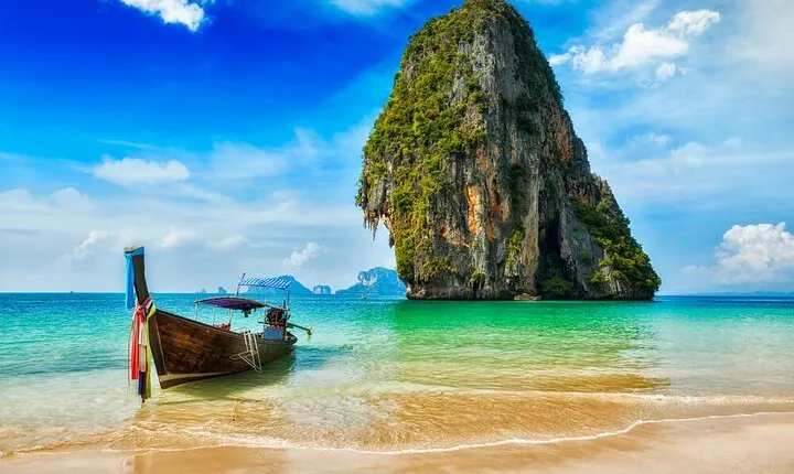 Krabi 4 Islands Tour and Snorkeling with Shared boat