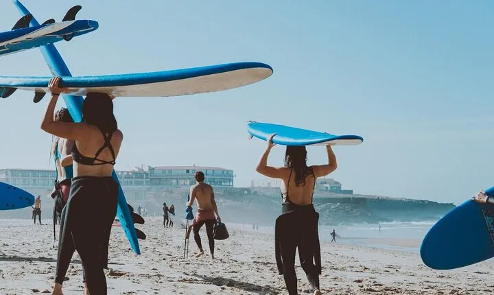 Surfing Lesson in La Mata Beach