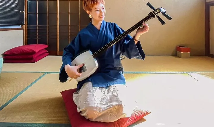 Shamisen Experience in Kyoto 【Private】