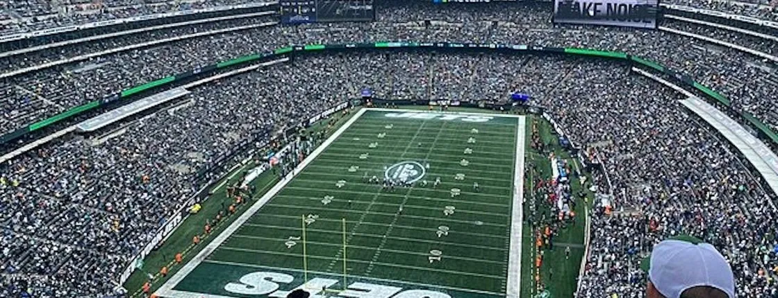 New York Jets football game ticket at Metlife Stadium