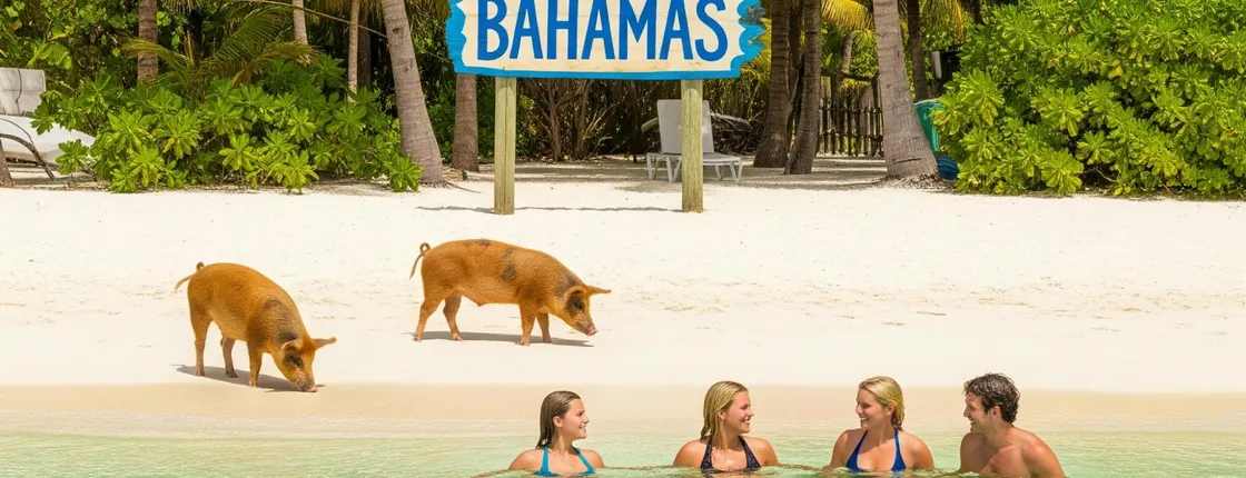 Grand Bahama tour with optional Pig Beach visit