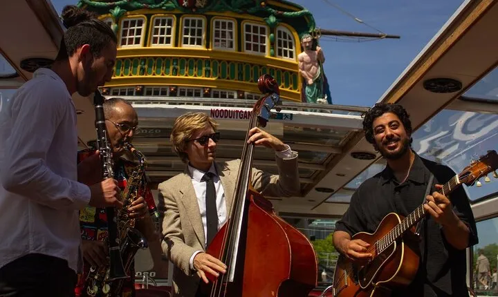 Amsterdam Jazz Canal Cruise with live music