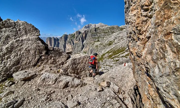 Day Hike in the Brenta Dolomites from Madonna di Campiglio