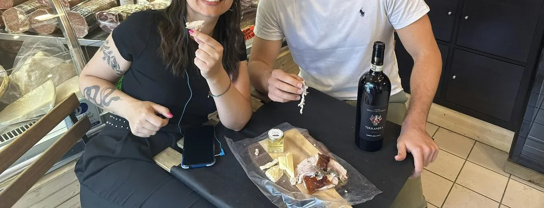 Audio guided food tour of Mercato Trionfale