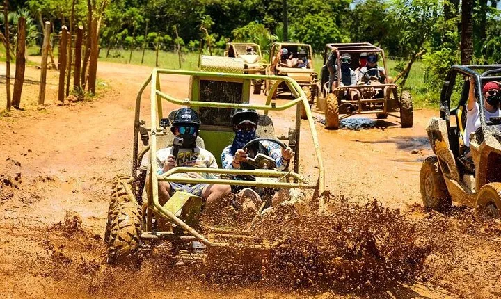Buggy Tour around Macao Beach and Taino Cave with Transportation