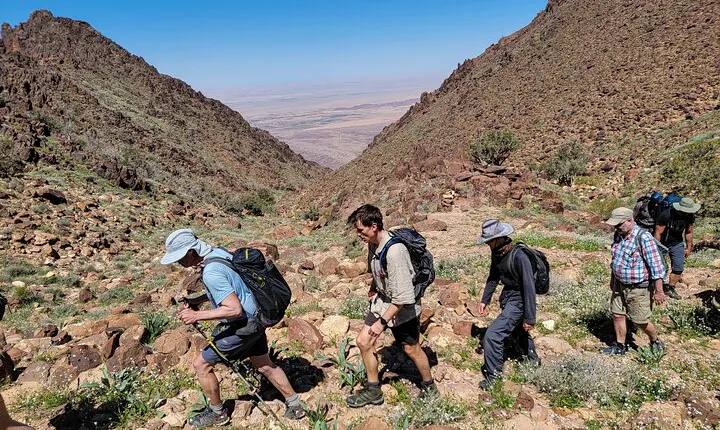 6 Days Guided Trek From Dana to Petra (Group)