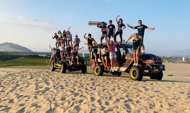 Dune Buggy and Sandboarding at Huacachina from Ica
