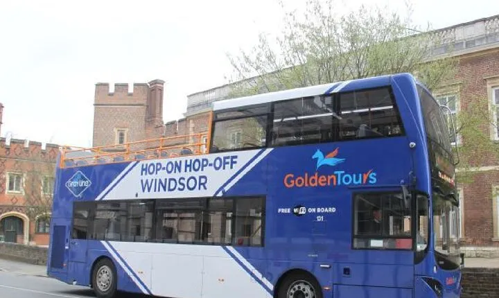 Golden Tours Windsor Hop-on Hop-off Open Top Bus Tour